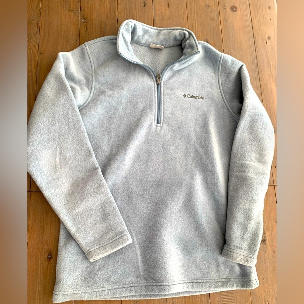 NEW Columbia Men's Sweater Weather™ Fleece Half Zip Pullover blue